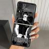Jujutsus Fushiguro Toji Harte PC-Handyhülle Für Samsung Galaxy Z Flip 7 6 5 4 3 Schwarz ZFlip7 ZFlip6 Flip5 Flip4 Flip3 5G Druck Co