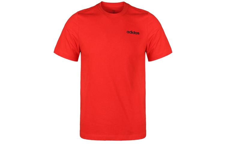Adidas D4T T Shirts Men s Red Crew Neck Moderate Straight Fit DU0385 M