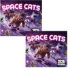 2026 Space Cats Wall Calendar - Funny Cat Themed Gifts For Cat Lovers Spiralbound Book for Home Office Living Room Wall Decor