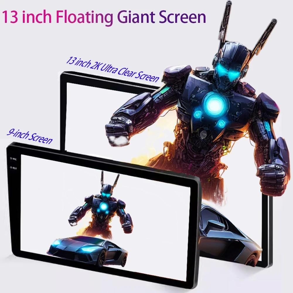 13inch Carplay Android For HONDA CR-V 3 RE CRV 2007-2011 Car Radio Video Touch QLED Screen GPS Bluetooth DSP IPS DVD WIFI BT