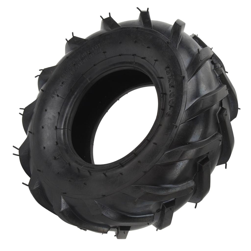 13x5.00?6 Outer Tire Inner Tube Thickened Rubber Shock Absorb Strong Grip Pattern Replacement Wheel for Garden ATV UTV