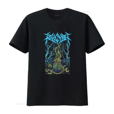 Revocation To, Co Pohlcuje Všechny Věci Tričko Temná Fantasy Umění Odvážný Design Perfektní pro Fanoušky Metalu vintage Vyprané Všestranné