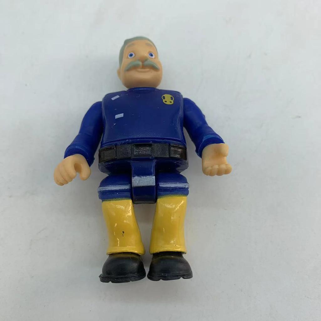1Pcs Fireman Sam Character Colletion Model Figures Cartoon Joint Movable Firewoman Male Female Action Figuras Playthings Designed for Children