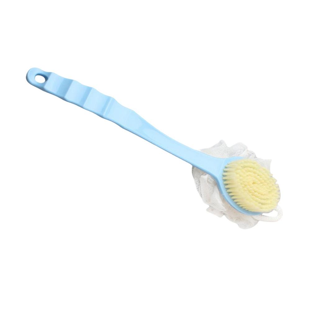 Double Side Long Handle Back Shower Brush Cleaning with Hanging Hole Ergonomic