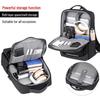 Customizable Double Shoulder Laptop Backpack - Quality Multi-Compartment Schoolbag for Students and Commuters