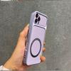 Upgraded Big Lens Protection Case for iPhone 16 ProMax,15 Pro,14 Pro,13 Pro Luxury Leather Casing with Magnetic Ring