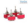 SPDT/DPDT Toggle Switch: 3/6/9/12 Pins, 2/3 Positions, Optional Reset, MTS-103/202