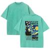 Van Gogh Famous Painting Print Męska Koszulka Czysta Bawełna Letnia Okrągły Dekolt Krótki Rękaw Luźne Modne Streetwear Koszulki