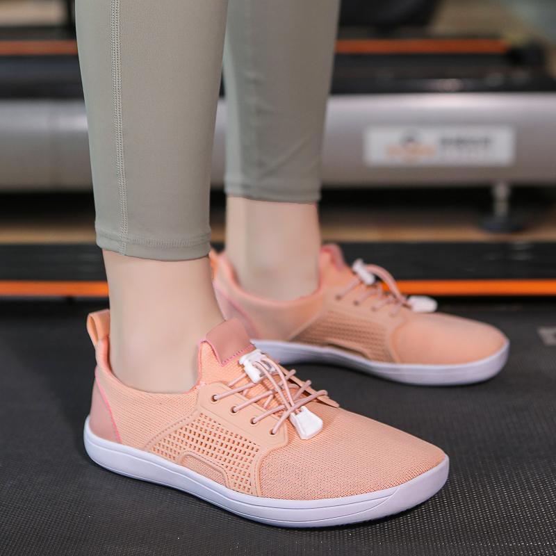 Mesh Outdoor Casual Sports Shoes Wide Toe Barefoot Walking Shoes Breathable Gym Fitness Cross-training Shoes Flats
