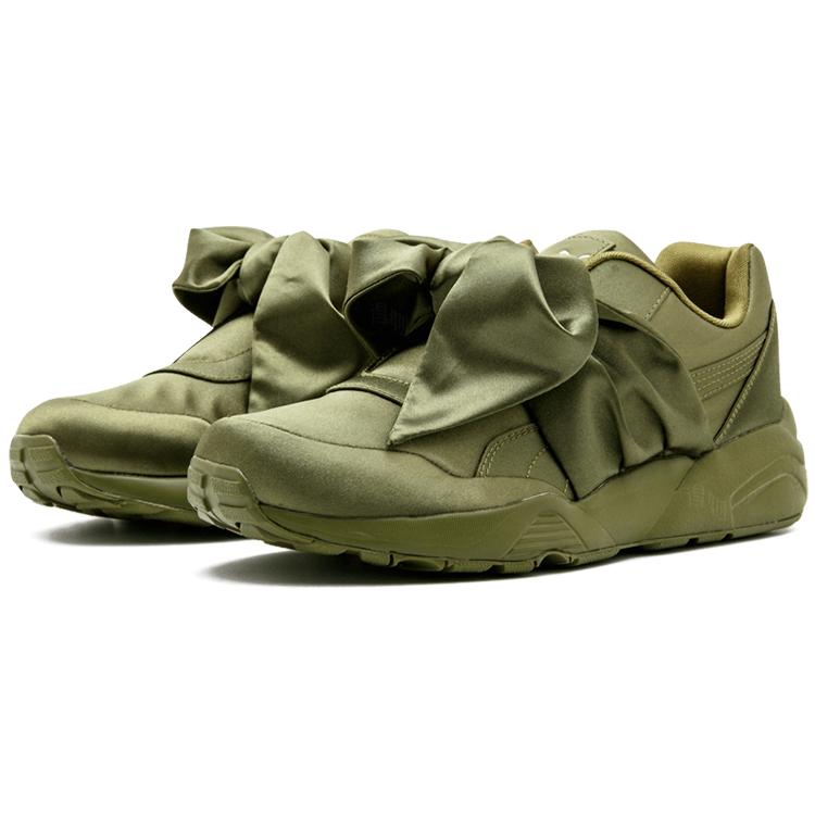 Puma Bow Rihanna Fenty Olive Womens 365054-04