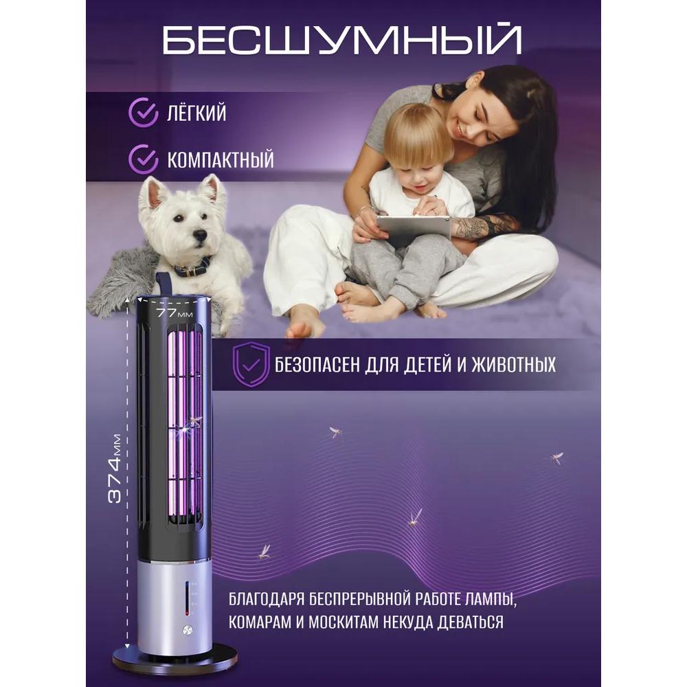 Протимоскітні лампи від комарів та електричні мухобійки від комах.