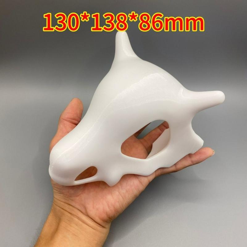 Fish Tank Oranament Aquarium Decor 3D Printed Anime Style Skull Reptile Hideouts for Terrarium Habitat 100% Safe Home Decoration