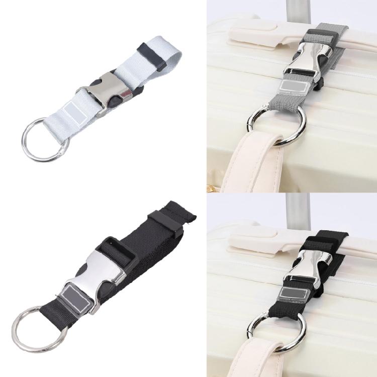 Handfree Luggage Strap with Metal Buckles Travel Suitcase Strap Belt Travel Accessories for Women Men