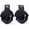 Durable Front Bumper Fog Light Pair with 880 Halogen Bulbs for 1997-2000 Dodge DAKOTA/DURANGO, Direct OE Fit CH2592104 CH2593104