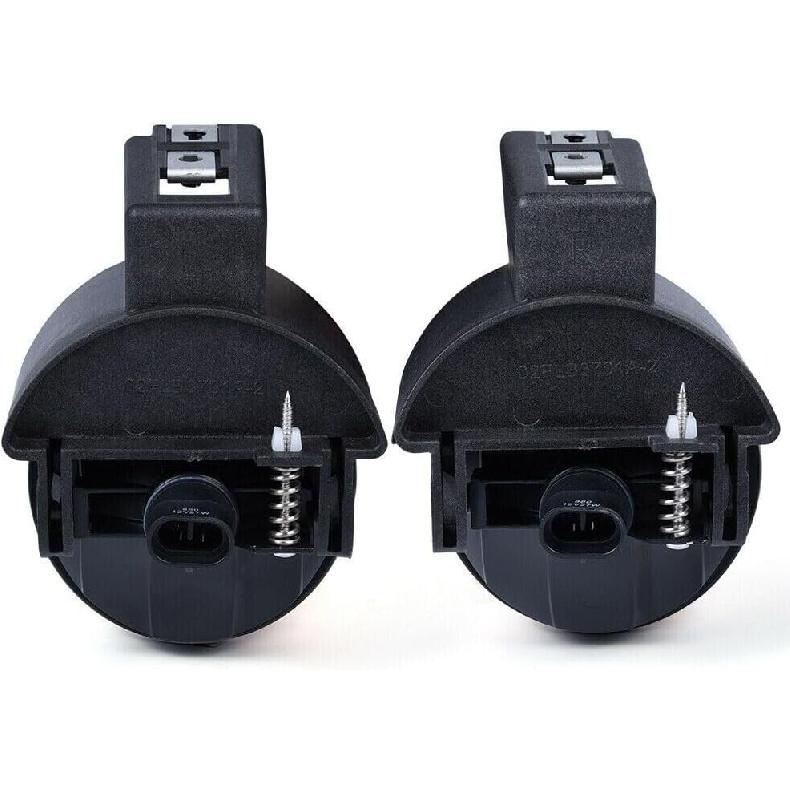Durable Front Bumper Fog Light Pair with 880 Halogen Bulbs for 1997-2000 Dodge DAKOTA/DURANGO, Direct OE Fit CH2592104 CH2593104