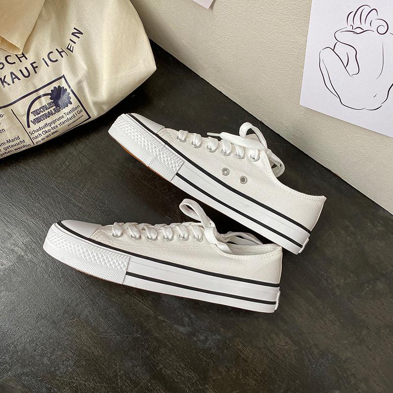 Canvas Schuhe Damen Frühling und Herbst neu Herrenschuhe Harajuku Studenten Board Schuhe