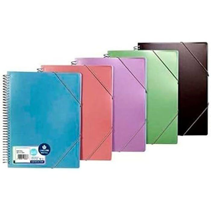 Classeur A4 - Carchivo - Multicolore - 13,93 x 11,83 x 27,03 cm - Mixte