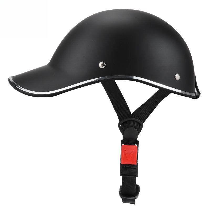 Sommer Leichter Entenschnabel Fahrradhelm für Herren & Damen - Atmungsaktiv, Stilvoll, Sonnenschutz Halbkappe