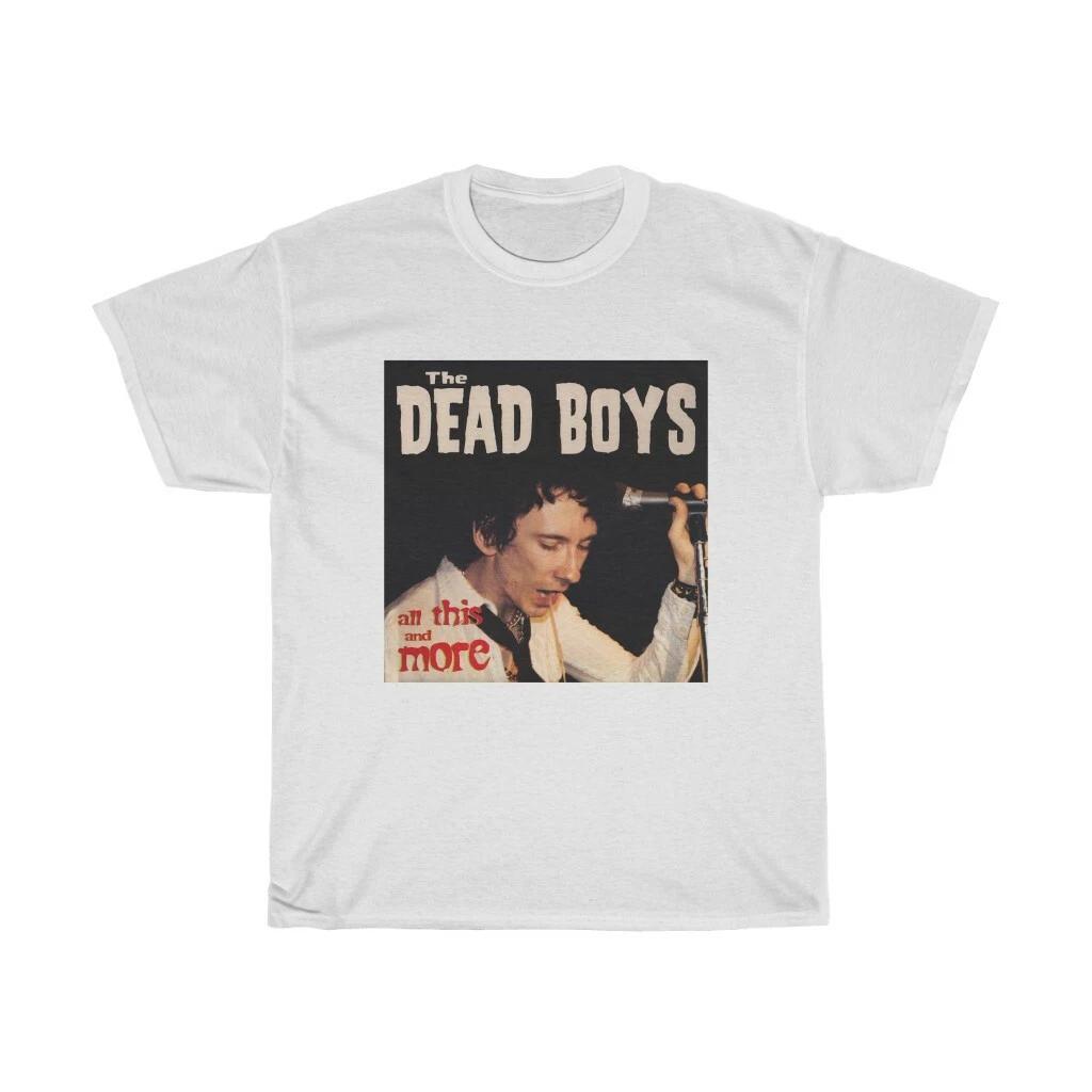 

Dead Boys T-Shirt Punk Rock Unisex Adult Heavy Cotton Tee Shirt L