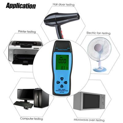 Handheld Mini Digital LCD EMF Tester Electromagnetic Field Radiation Detector Meter Dosimeter Tester Counter