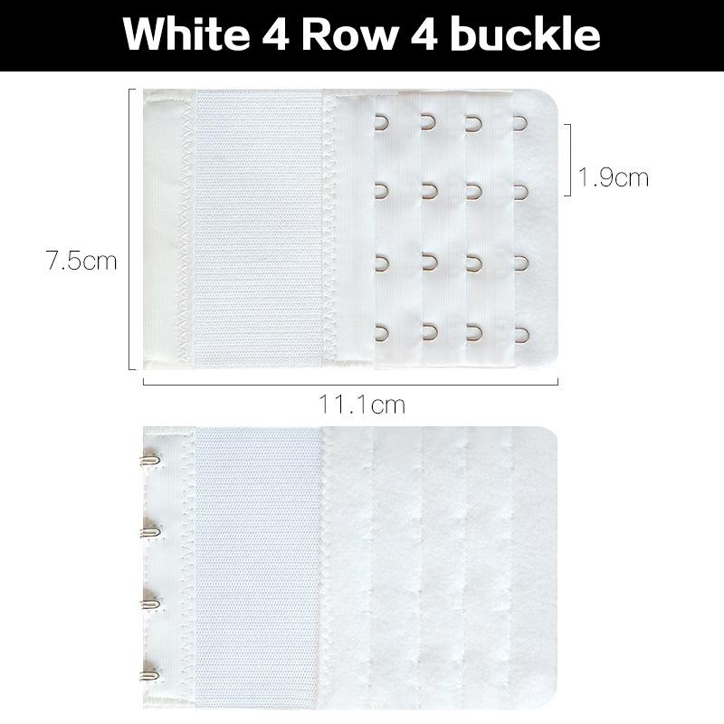 2/3/4 Hook Bra Extender For Women's Elastic Bra Extension Strap Hook Clip Expander Adjustable Belt Buckle Intimates Accessories