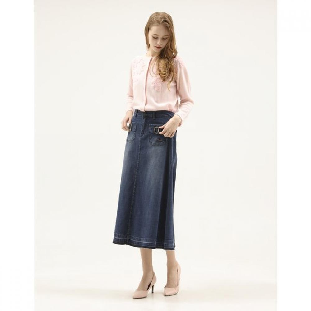 Son Jung Wan Jewel Pocket Denim Skirt Zjs6161010