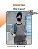 2025 Boys' Gradient Striped Short-Sleeve T-Shirt - Trendy Summer Top