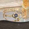 New Elegant Alloy Quartz Pendant Watch Bracelet Fashion Women's Watch Small Dial