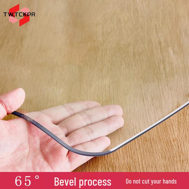 Transparent PVC Waterproof Tablecloth Protector