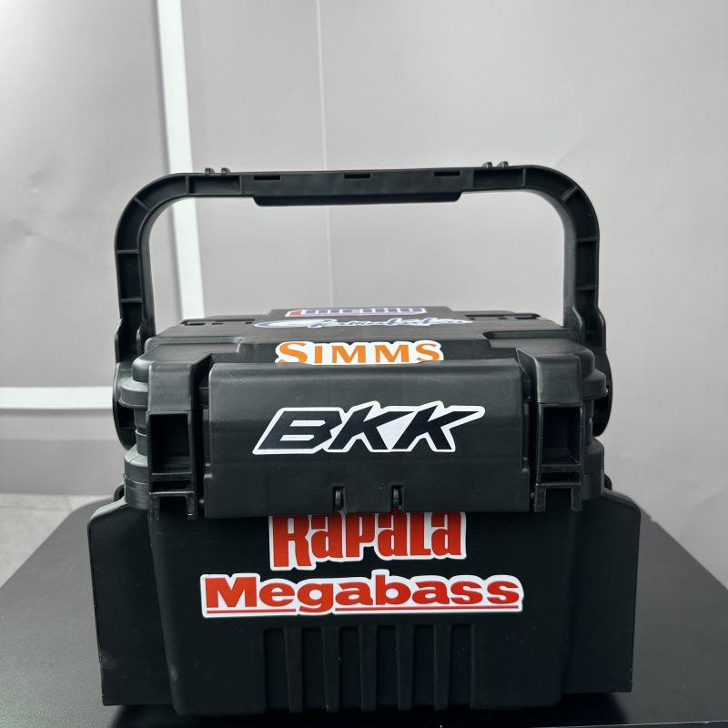 Large-Capacity Multifunctional Fishing Tackle & Rod Holder Box