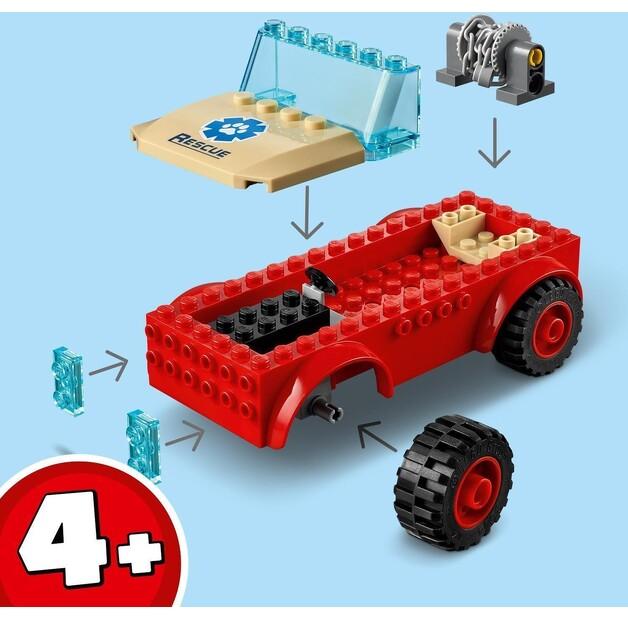 LEGO Oraș 60301 Vehicul de salvare a animalelor sălbatice