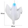 Halloween Ghost Hanging Decorations Halloween Hanging Light Up White Flying Ghosts Tree Window Wall Scary Ornament 65*60cm