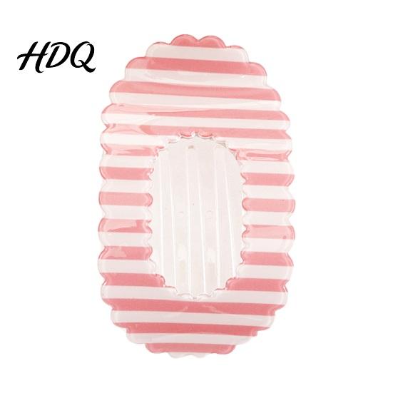 Half-up Hair Clip Claw for Women Transparent Acrylic with Anti-Slip Dense Teeth