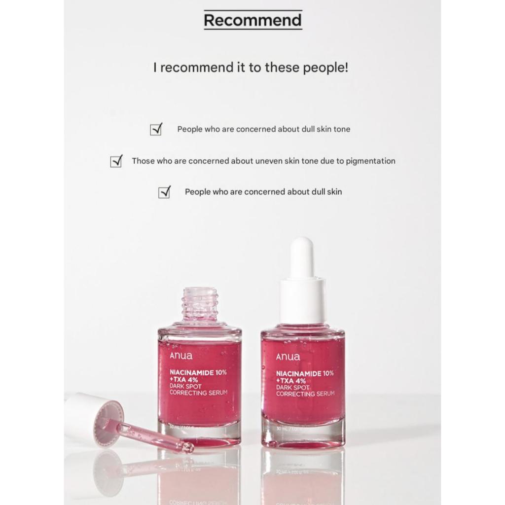 [Anua] Niacinamide 10% + TXA 4% Dark Spot Correcting Serum 30ml