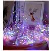 Wire lights 50x LED multicolor 5M + remote control powered by USB