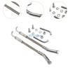 37JE Ice Scratchers Pair for Reverse Non Reverse Snowmobiles Enhanced Performances