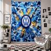 Borussia Dortmund Wall Tapestry Home Decor Wall Hanging Cloth for Bedroom Living Room Background