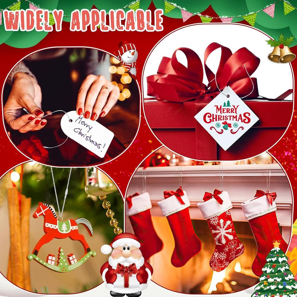 Xiaomi 1-10Sets Multipurpose Decorative Hanging String Durable Reusable for Christmas Tree Window Wall Decor Crafts Wedding Present