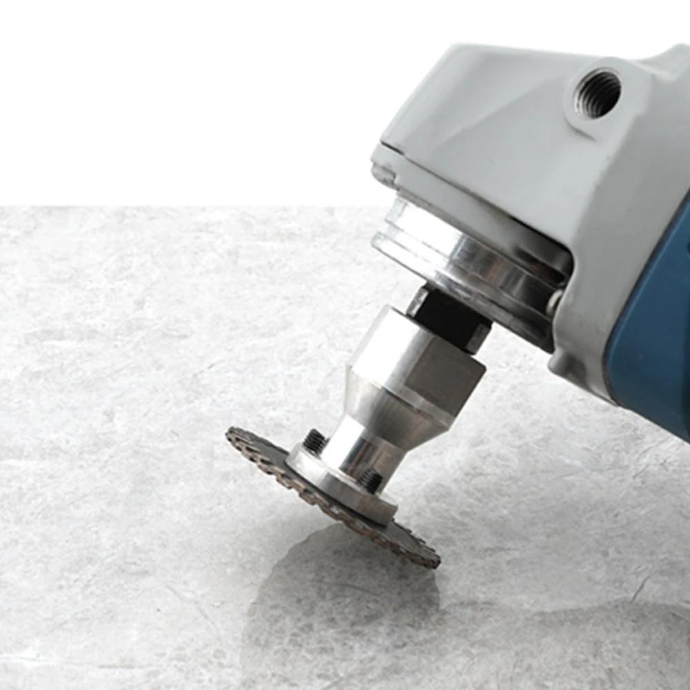 30/40/50mm Gravur Diamant Sägeblatt M14 Gewinde Mit Abnehmbarer Flansch Turbo Trennscheibe Für Granit Marmor Stein Schneidwerkzeug