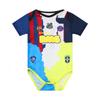 Light Panel Short-sleeved Bb Suit Real Madrid Atletico Miami Football Uniform Crawling Harbin Jersey Baby Onepiece