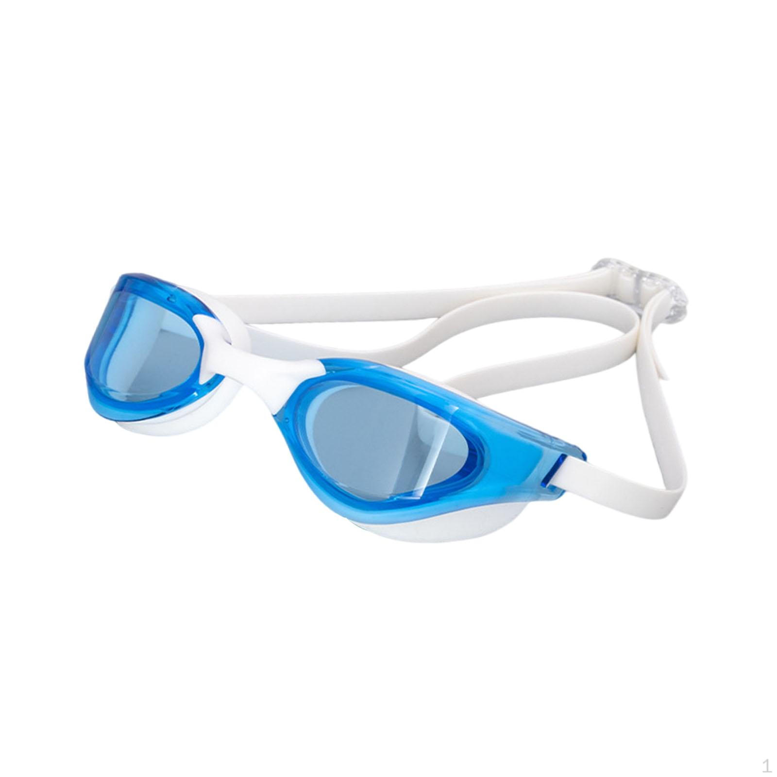 

Swimming Goggles for Adults Anti Fog Lightweight Adjustable Strap Swim Eyewear