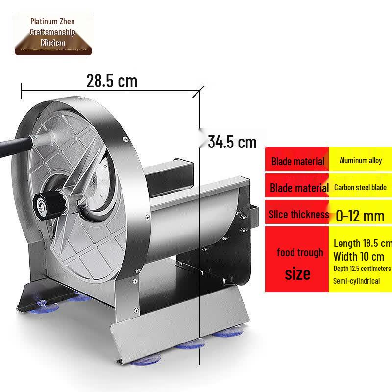 Commercial Stainless Steel Fruit & Vegetable Slicer