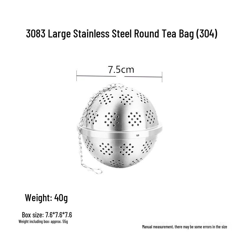 304 Stainless Steel Spice Infuser & Tea Steeping Mesh Ball