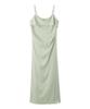 Draped Satin Camisole Dress FWFO255078MNT1