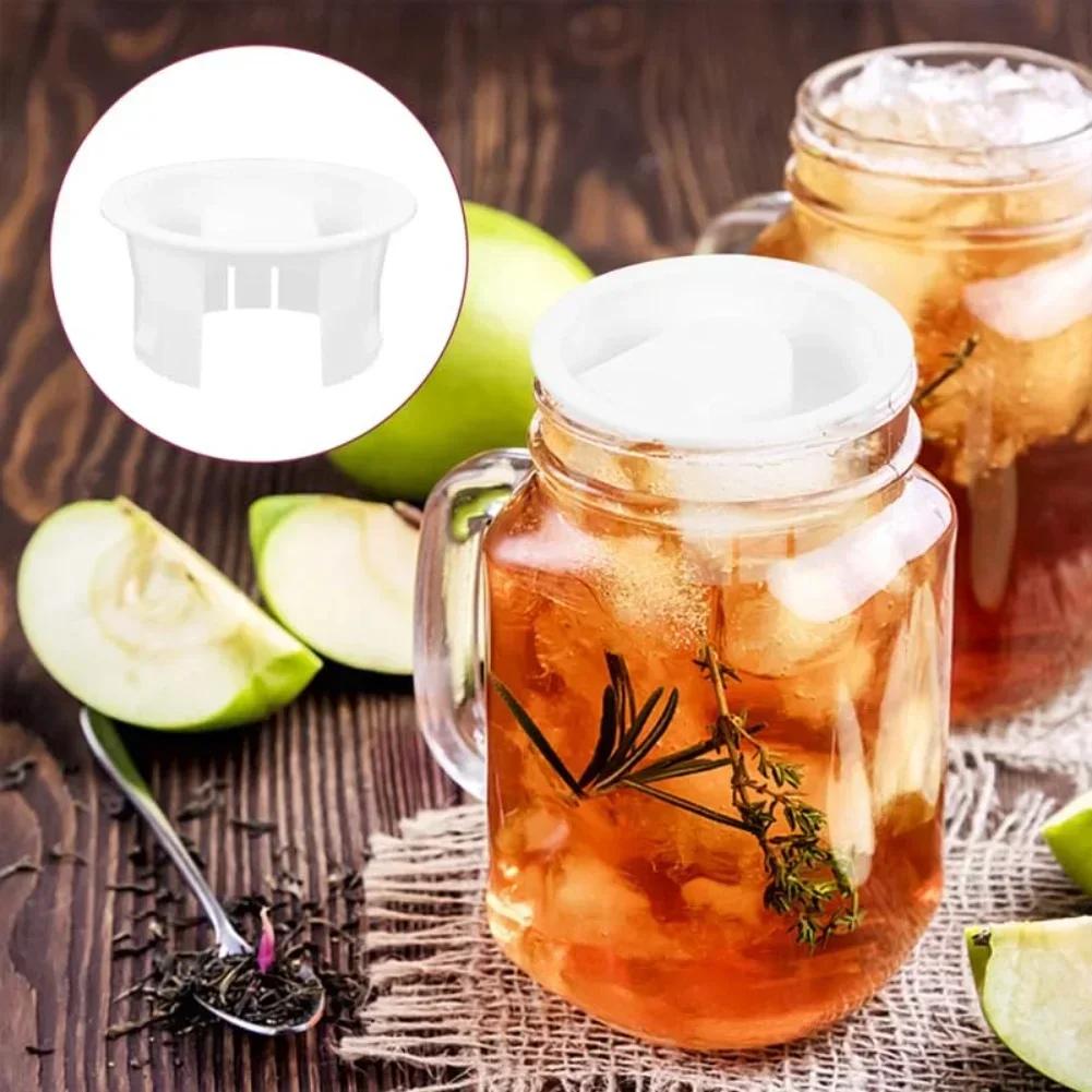 Two Replacement For Glass Lids for Water Jug Compatible with For Glass Carafe Made from ABS Material for Secure Pouring