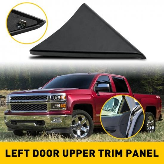 Front Door Upper Trim Panel Left For Chevrolet Silverado GMC Sierra 25857289 EV