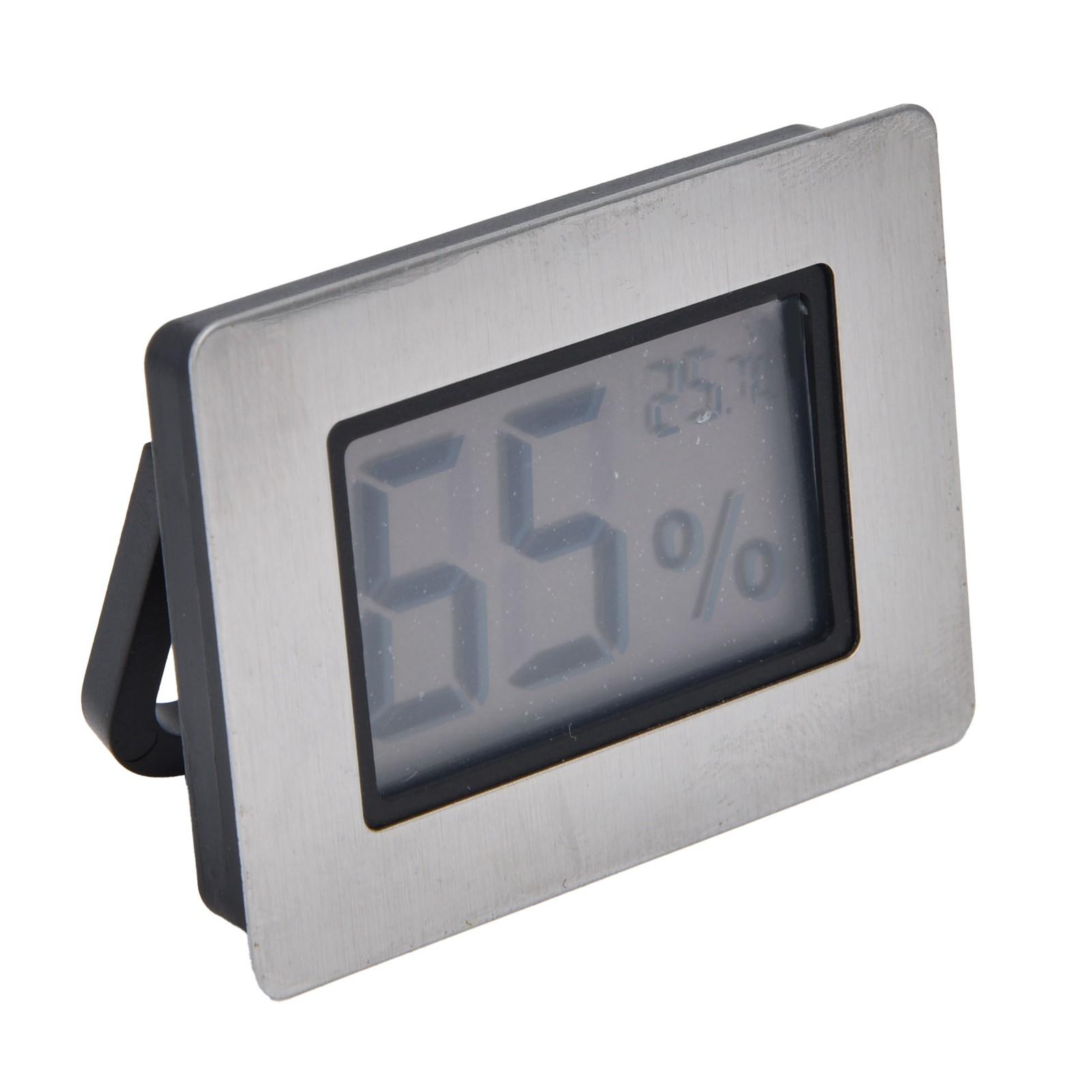 

Embedded Design LCD Electronic Thermometer Hygrometer for Cigar Box Guitar Case Wine Cabinet