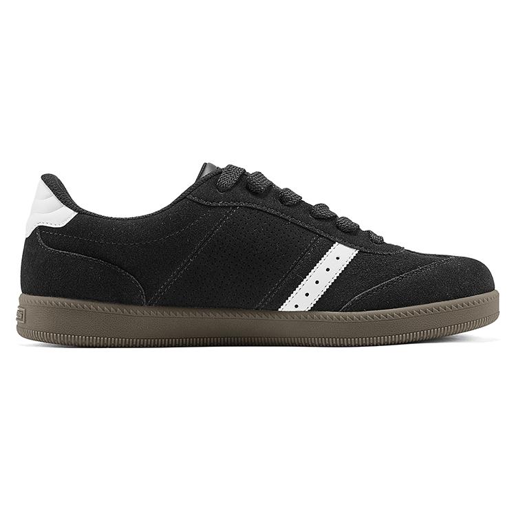 Skechers Kids Boys Comfortable Versatile Retro Lace-Up Casual Sports Low-Top Sneakers Kids Sneakers Black 418001L-BKW