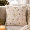 Christmas Cover Decorative Cushion Case for Holiday Sofa Bedroom