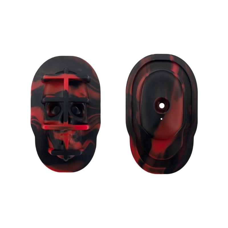 Silikon Totenkopf Eiswürfelform Eis am Stiel Herstellungs Werkzeug für Heimische Zusammenkünfte und Getränkedekorationen Getränkezubehör